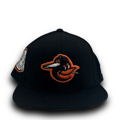 Smokin Orioles Fitted